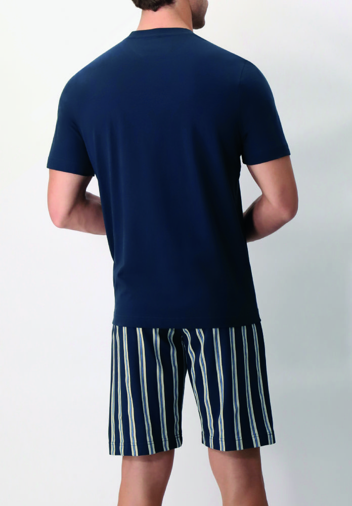 Vacchetti | Pigiama Uomo Corto Girocollo VPRT92834 Cotone Jersey