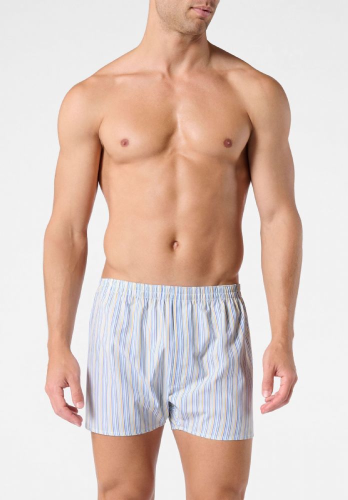 Vacchetti | 2 Boxer Calzoncino Aperto Gange Moda Tela Di Cotone
