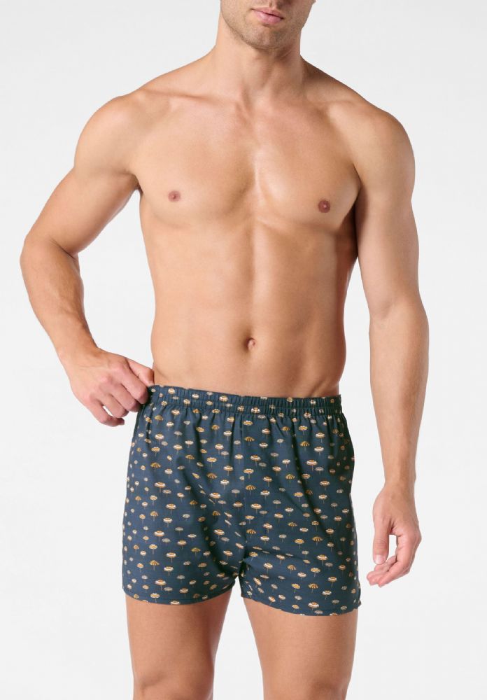 Vacchetti | 2 Boxer Calzoncino Aperto Gange Moda Tela Di Cotone