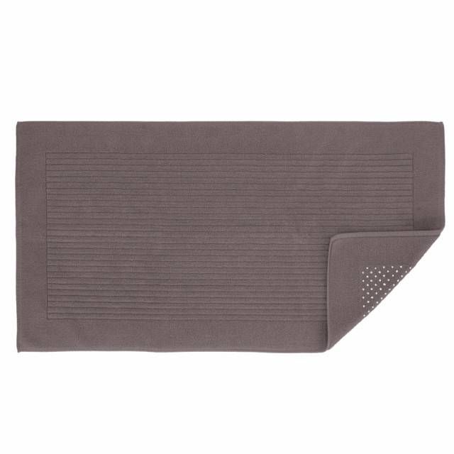 Vacchetti | Tappeto Bagno Con Antiscivolo Tinta Unita 50x80 Origami Cotone Jacquard